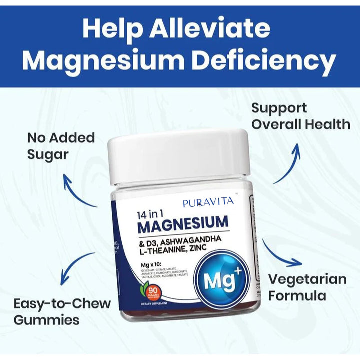 PuraVita® Magnesium & D3