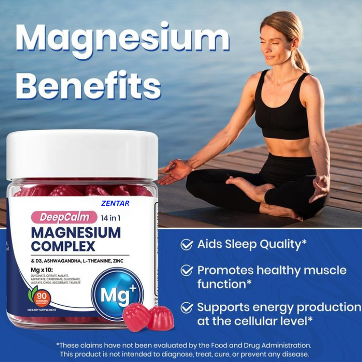 Zentar® 14-in-1 Magnesium Gummies