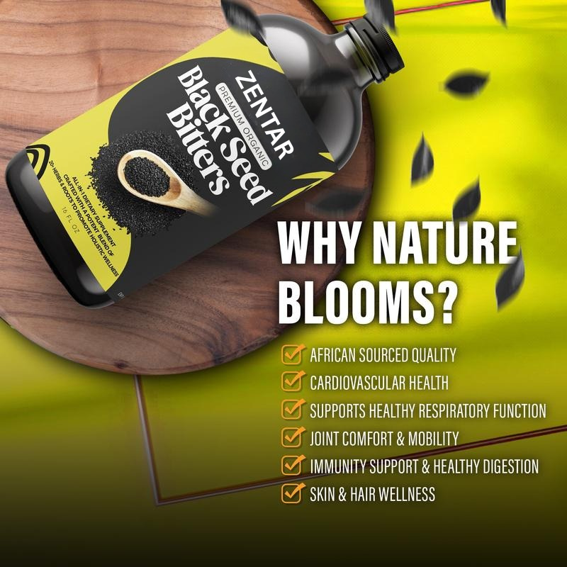 Zentar® Soursop Bitters & Black Seed