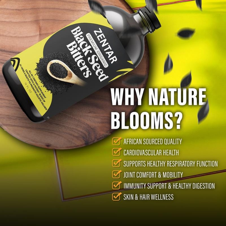 Zentar® Soursop Bitters & Black Seed