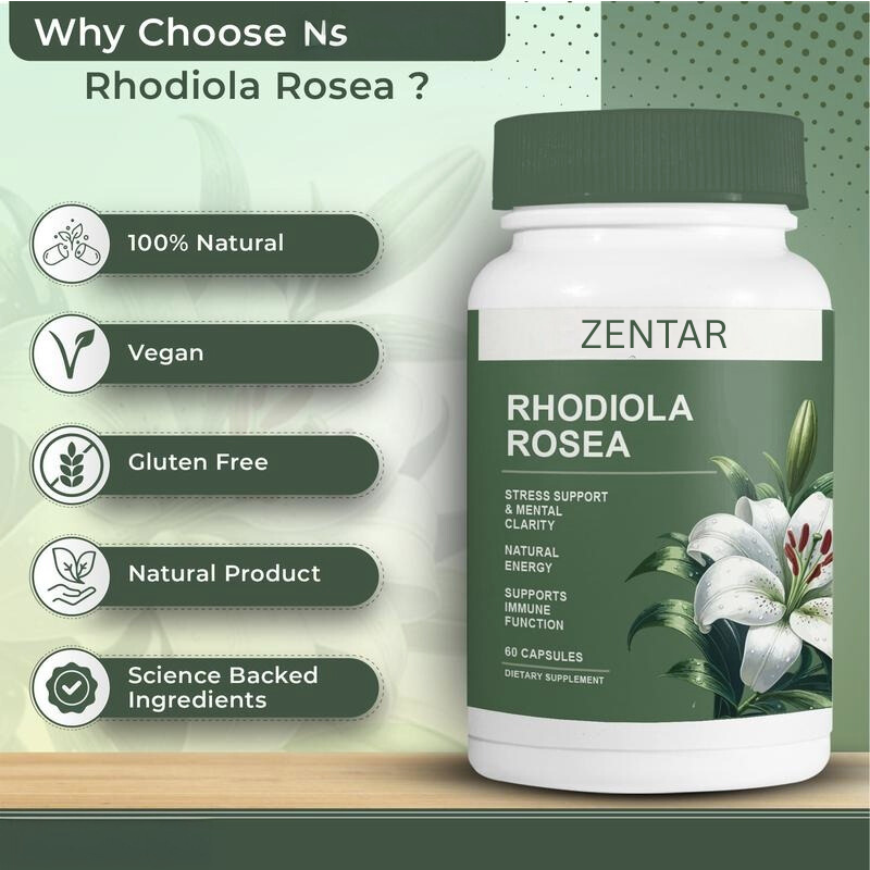 Zentar® Rhodiola Rosea Capsules