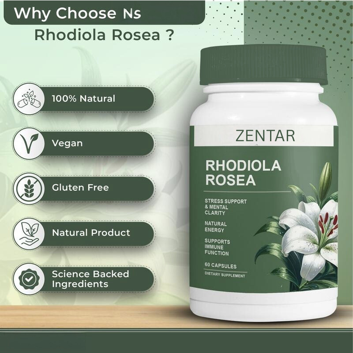 Zentar® Rhodiola Rosea Capsules