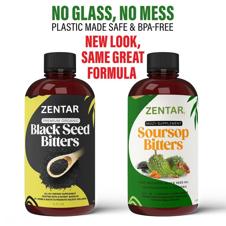 Zentar® Soursop Bitters & Black Seed