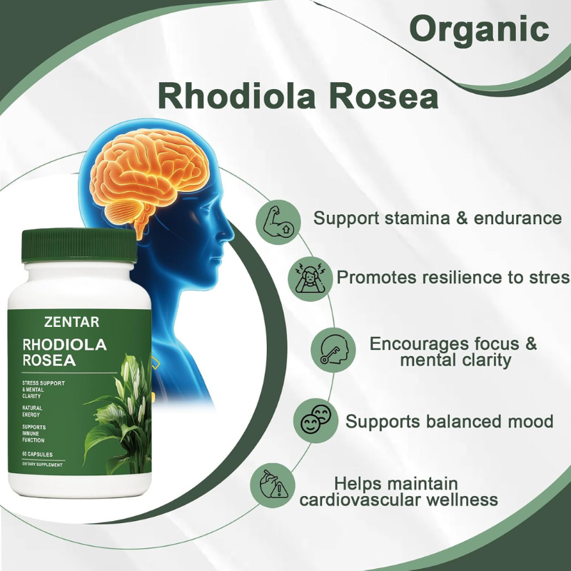 Zentar® Rhodiola Rosea Capsules