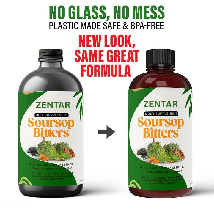 Zentar® Soursop Bitters & Black Seed