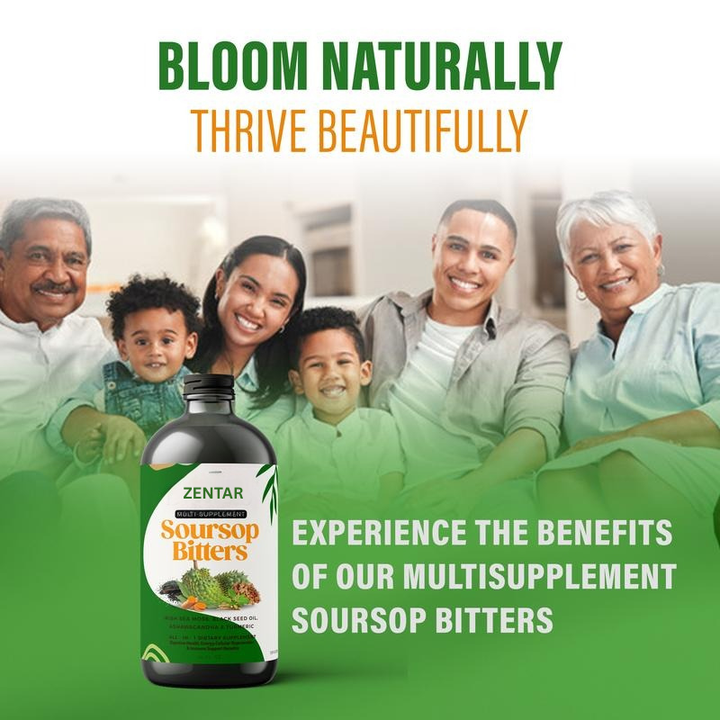 Zentar® Soursop Bitters & Black Seed