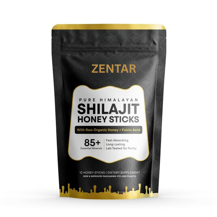 Zentar® Shilajit Honey Sticks