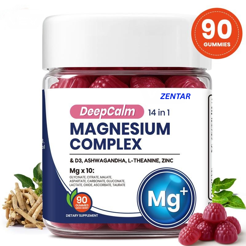 Zentar® 14-in-1 Magnesium Gummies