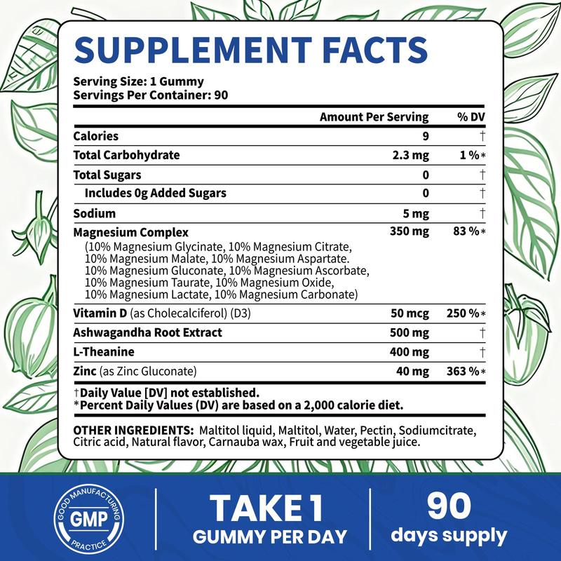 Zentar® 14-in-1 Magnesium Gummies